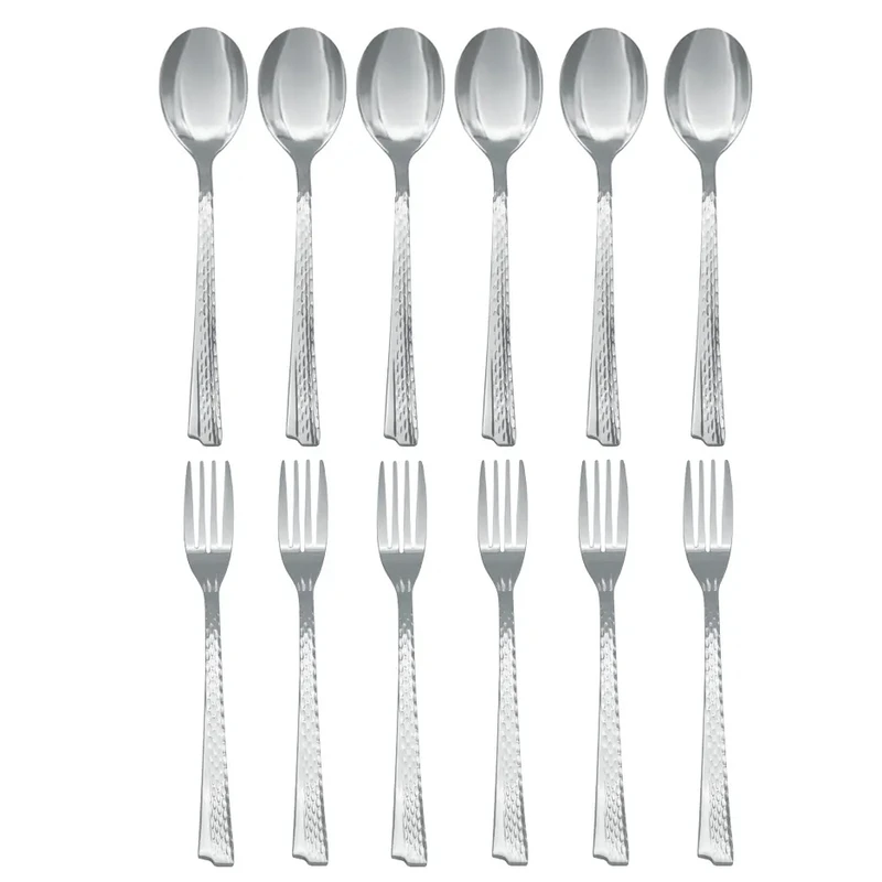 سرویس قاشق و چنگال 12 پارچه 6 نفره وینتو مدل 007