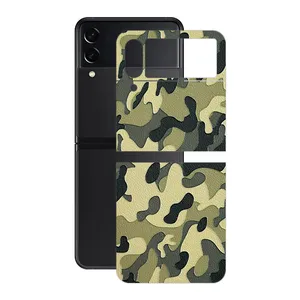 Remax cover sticker Leth model Military pattern design suitable for Samsung Galaxy Z Flip3 mobile phone