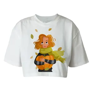 کراپ‌تاپ آستین کوتاه زنانه کد  s 83