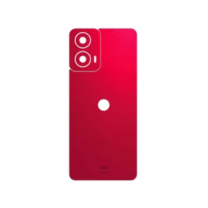 MAHOOT Matte-Warm-Red Cover Sticker for Motorola Moto G24
