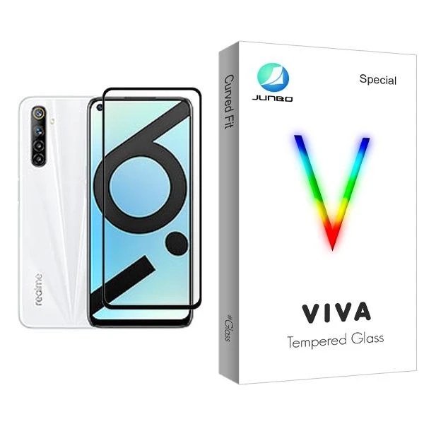 محافظ صفحه نمایش جانبو مدل Viva Glass MIX001 مناسب برای گوشی موبایل ریلمی 6i
