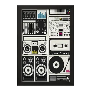 تابلو خندالو مدل موسیقی کد F9702