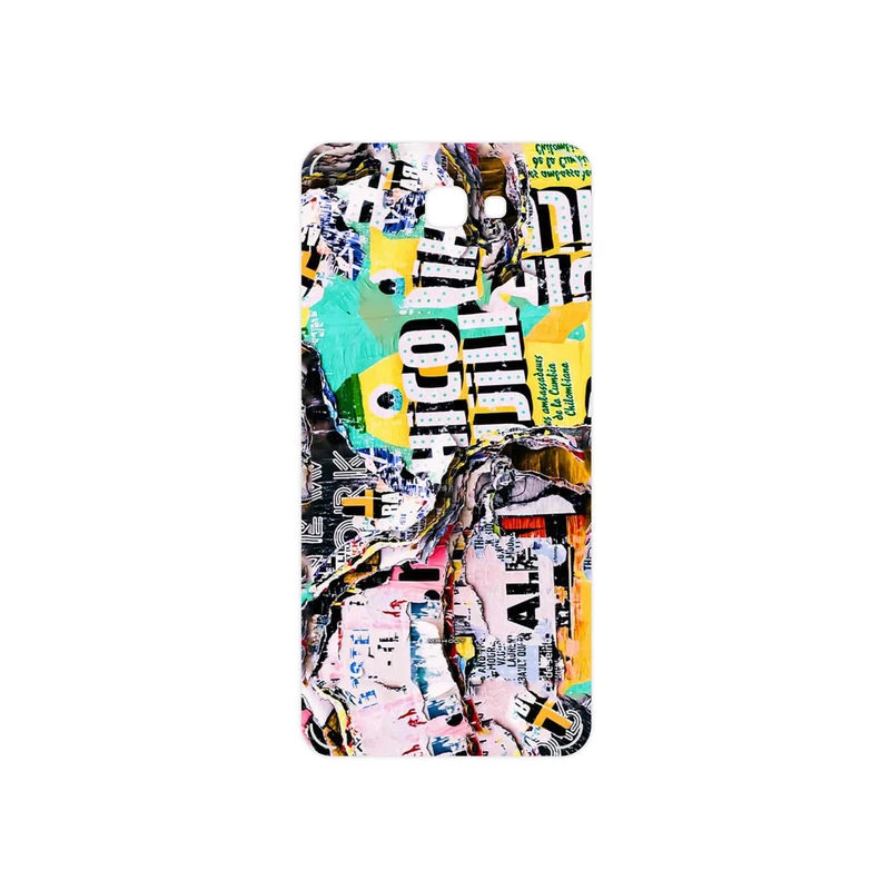 برچسب پوششی ماهوت مدل Collage of Teared Paper مناسب برای گوشی موبایل سامسونگ Galaxy J7 Prime