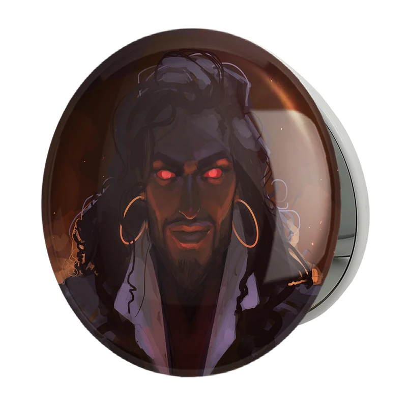 آینه جیبی خندالو طرح بازی دنیای وارکرفت (World of Warcraft) مدل تاشو کد 31819