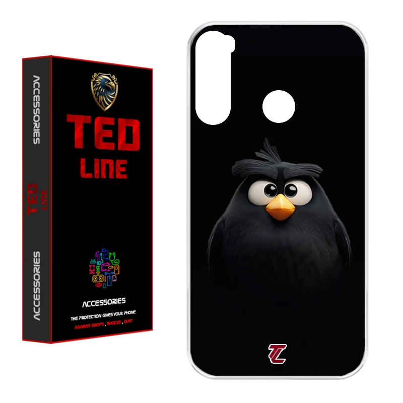 کاور تد لاین طرح پرنده کد 1122 مناسب برای گوشی موبایل شیائومی Redmi Note 8