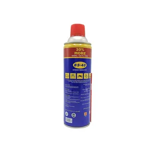 اسپری روان کننده باس مدل BS-40 حجم 480 میلی لیتر
