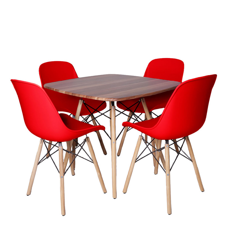 میز و صندلی ناهارخوری چهارنفره مدل مایا gm09