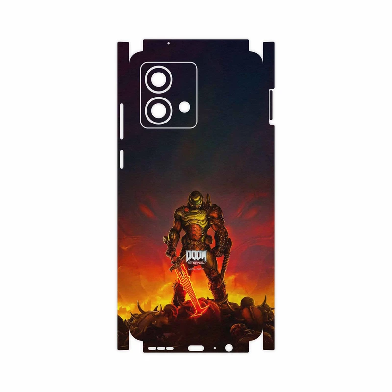 برچسب پوششی ماهوت مدل DOOM Game Series-FullSkin مناسب برای گوشی موبایل موتورولا Moto G84