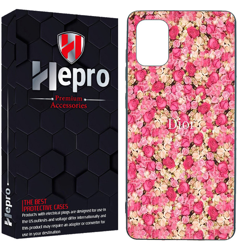 کاور هپرو طرح گل کد Dimo-513 مناسب برای گوشی موبایل سامسونگ Galaxy A71