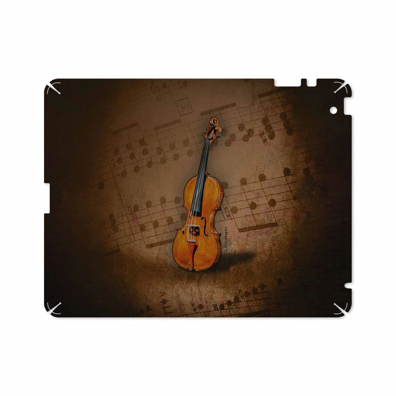 برچسب پوششی ماهوت مدل Violin-Instrument مناسب برای تبلت اپل iPad 2 2011 A1397