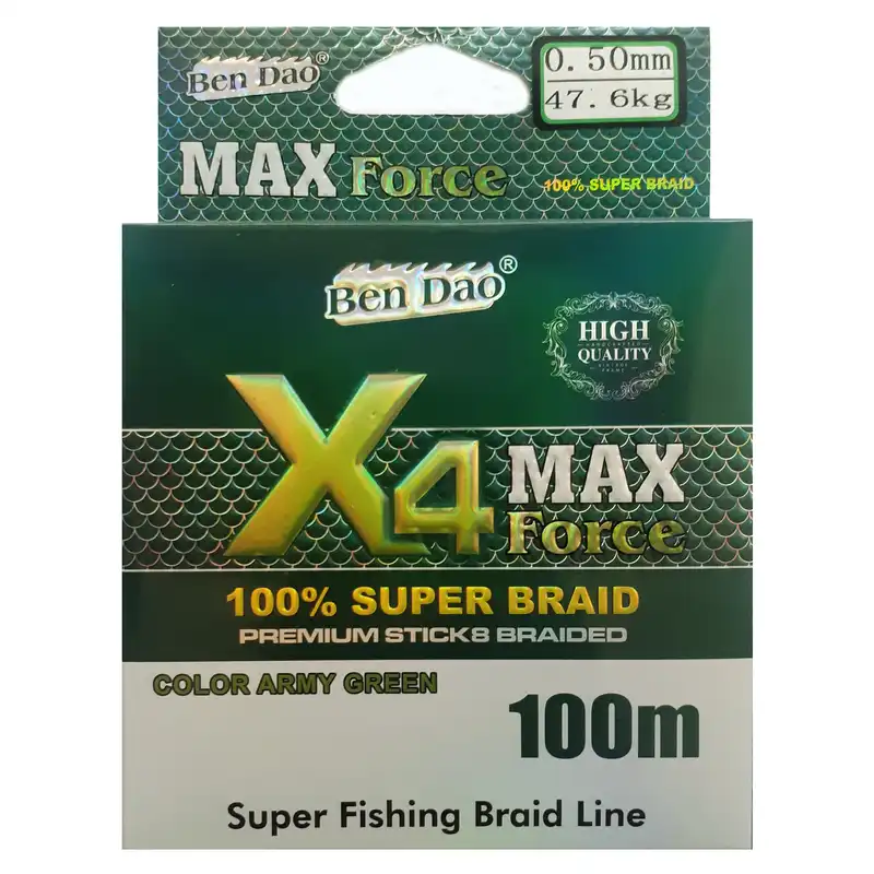 نخ ماهیگیری بندا او مدل max force سایز 0.5 میلی متر