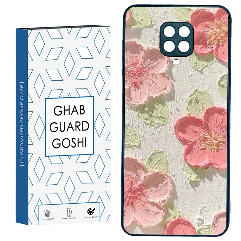 کاور قاب گارد گوشی طرح گل کد FB-282 مناسب برای گوشی موبایل شیائومی REDMI NOTE 9 PRO / NOTE 9 S  