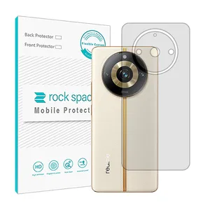 Rock space HyGEL model transparent phone back protector suitable for Realme 11 Pro Plus G5 mobile phone