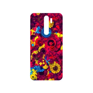 MAHOOT Vector Flower Garden Digital Art Cover Sticker for Xiaomi Redmi Note 8 Pro