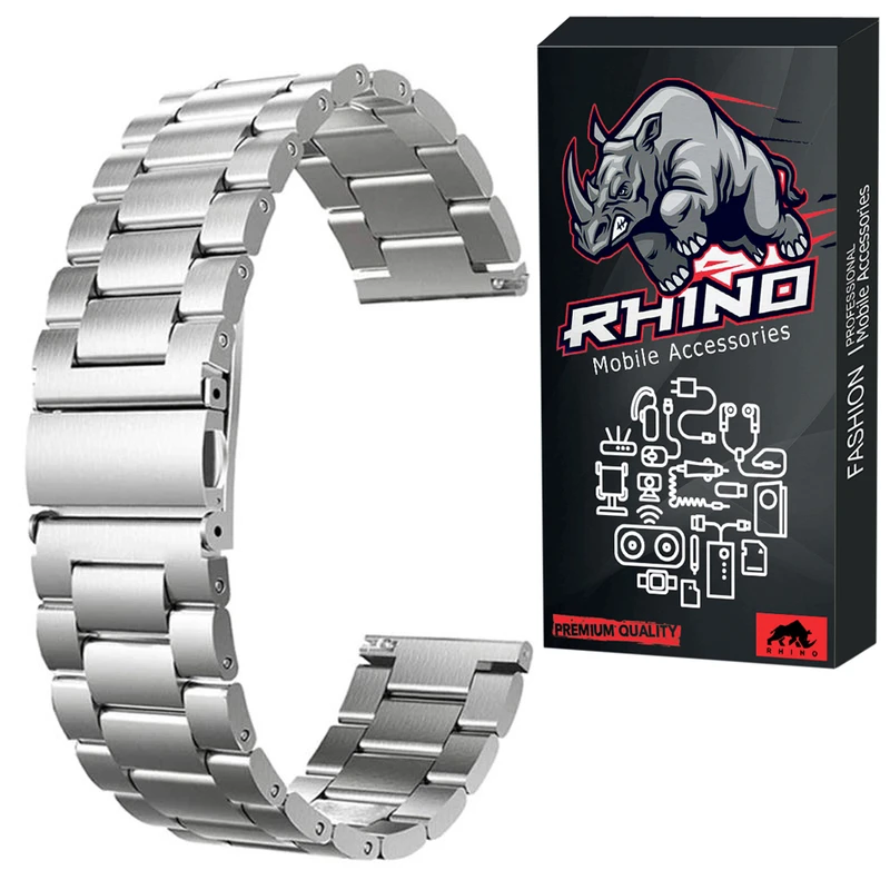 بند راینو مدل R-3Bead مناسب برای ساعت هوشمند Galaxy Watch3 SM-R840 45mm