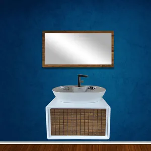 ست کابینت و روشویی مدل torinow6040 به همراه آینه