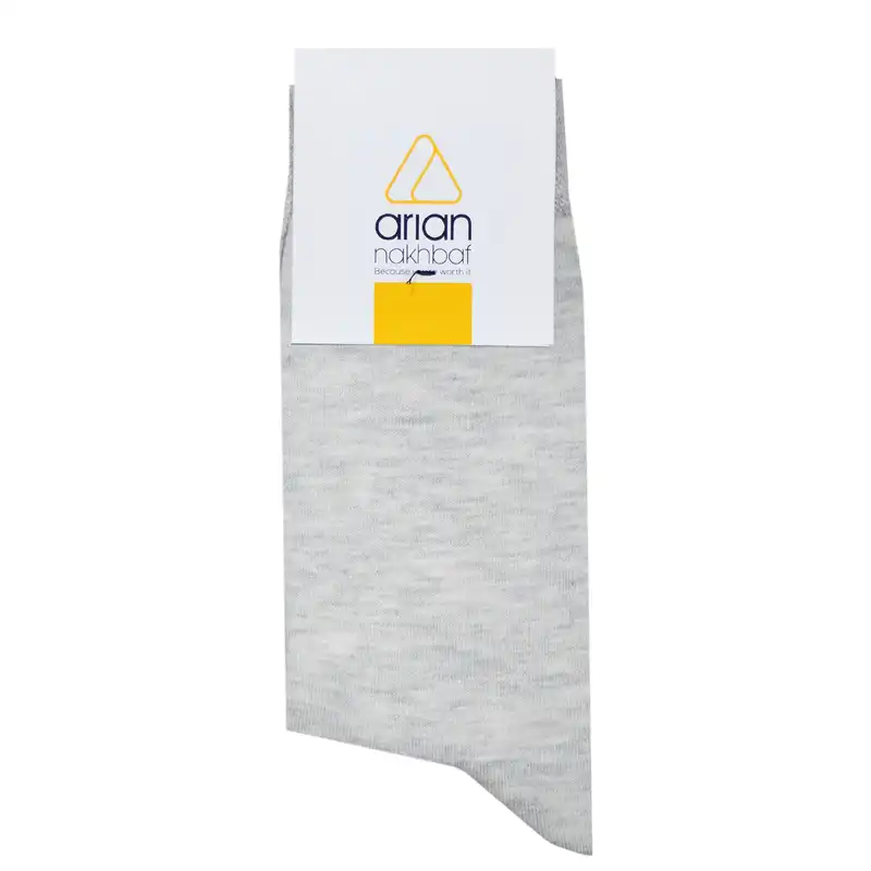 جوراب مردانه آریان نخ باف مدل 5121 مجموعه 3 عددی