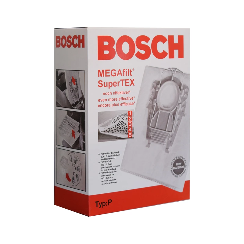 پاکت جاروبرقی مدل تایپ پی مناسب جاروبرقی بیشل VC-020 بسته 5 عددی 