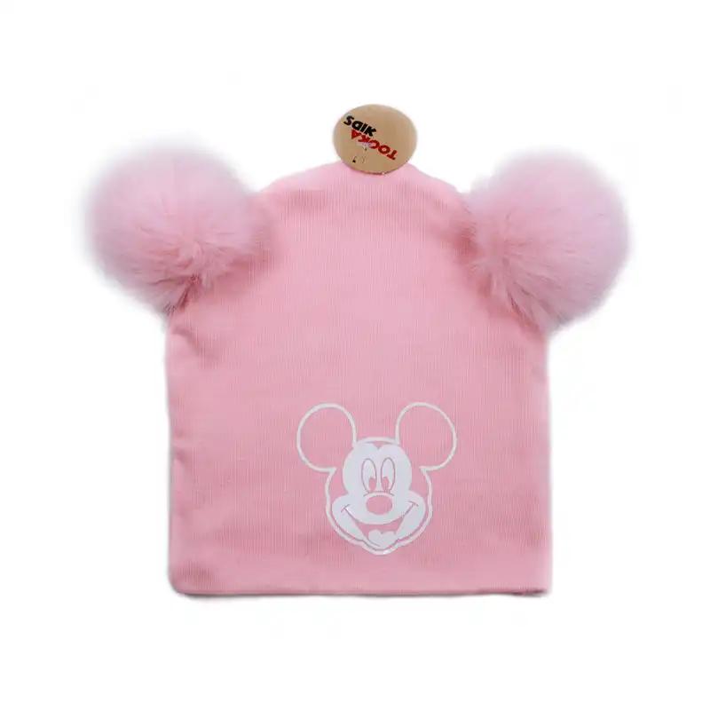 کلاه بچگانه مدل میکی موس دوپوم
