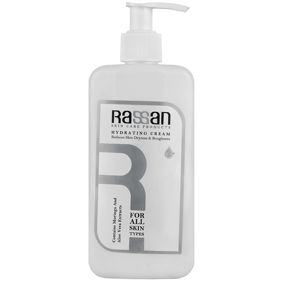 کرم مرطوب کننده و آبرسان دست و صورت راسن مدل P200 مناسب انواع پوست حجم ۲۰۰ میلی لیتر