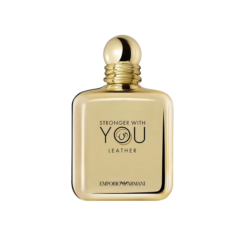 ادو پرفیوم مردانه امپریو آرمانی مدل Stronger With You Leather حجم 100 میلی لیتر
