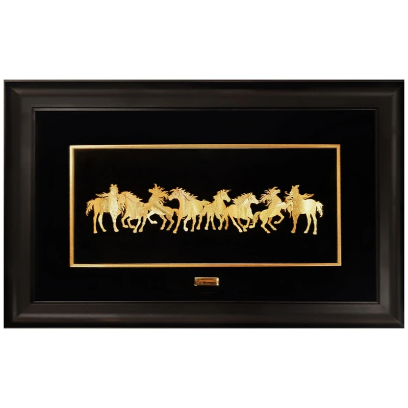 تابلو طلاکوب میداس مدل اسب کد 1238