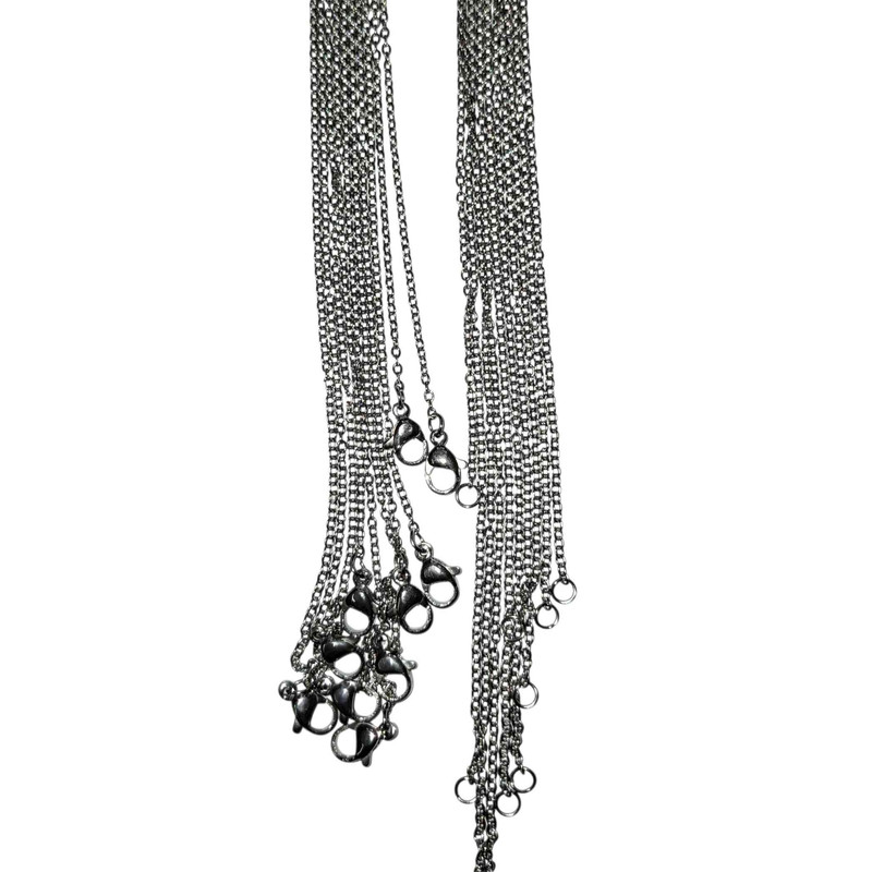 زنجیر زنانه مدل دیپلمات استیل