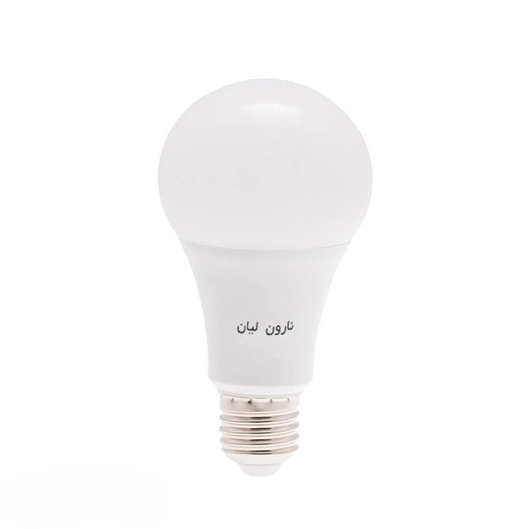 لامپ ال ای دی 12 وات نارون مدل حبابی پایه E27 مجموعه 2 عددی