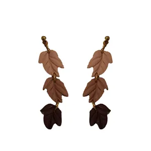 گوشواره دخترانه مدل برگ