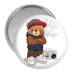 آینه جیبی خندالو مدل تدی Teddy کد 26139