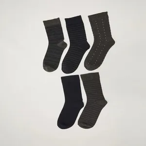 جوراب مردانه ال سی وایکیکی مدل W17585 مجموعه 5 عددی