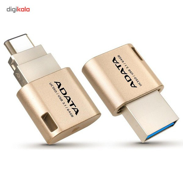 فلش مموری USB Type-C ای دیتا مدل UC350 ظرفیت 32 گیگابایت
