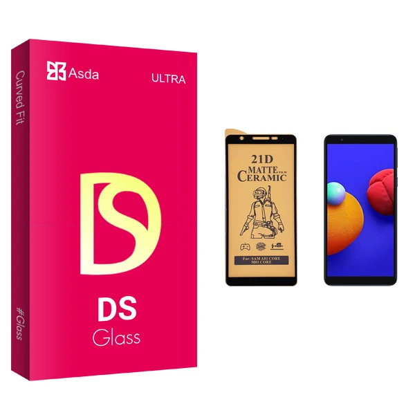 محافظ صفحه نمایش سرامیکی آسدا مدل DS glass مناسب برای گوشی موبایل سامسونگ Galaxy A01 Core
