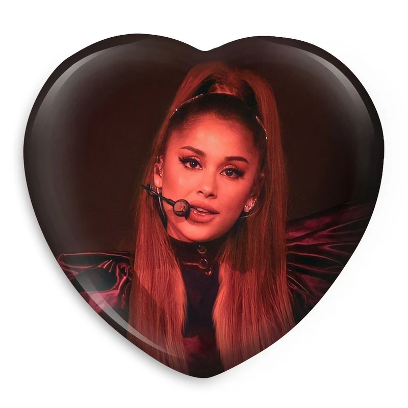 پیکسل خندالو طرح آریانا گرانده Ariana Grande مدل قلبی کد 19082