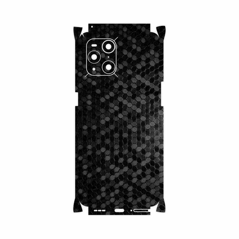 برچسب پوششی ماهوت مدل Honey-Comb-Circle-FullSkin مناسب برای گوشی موبایل اپو Find X3 Pro
