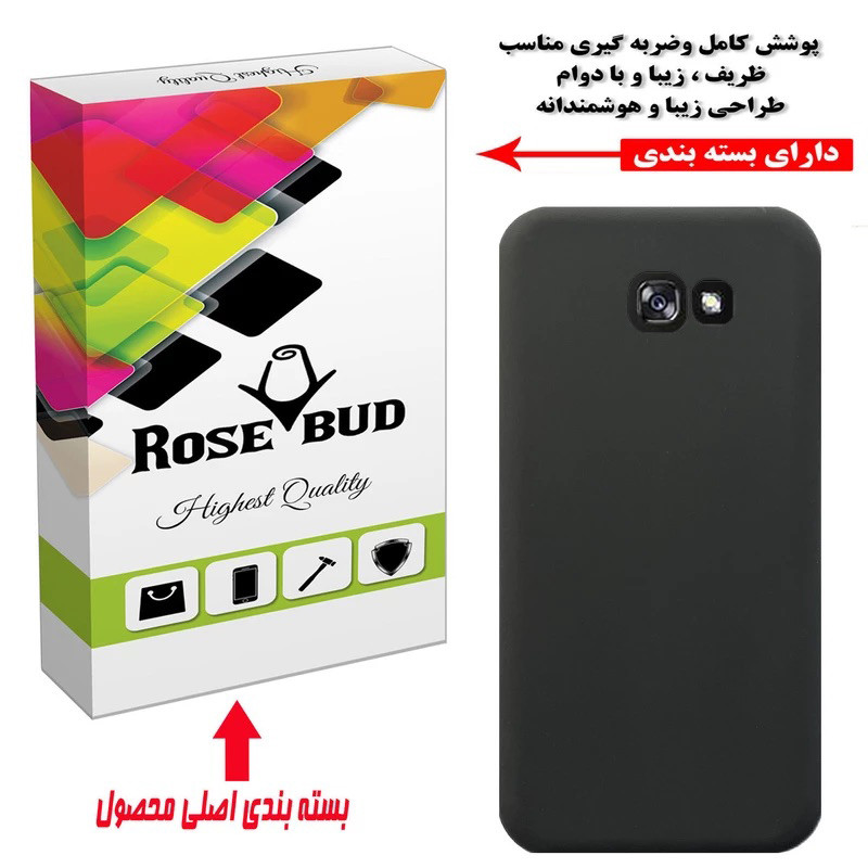 کاور رز باد مدل 02HR مناسب برای گوشی موبایل سامسونگ Galaxy J4 Plus / J4 Core