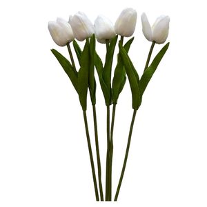 نقد و بررسی گل مصنوعی مدل لاله لمسی بسته 5 عددی توسط خریداران
