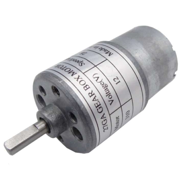 موتور گیربکس مدل 12V 28RPM