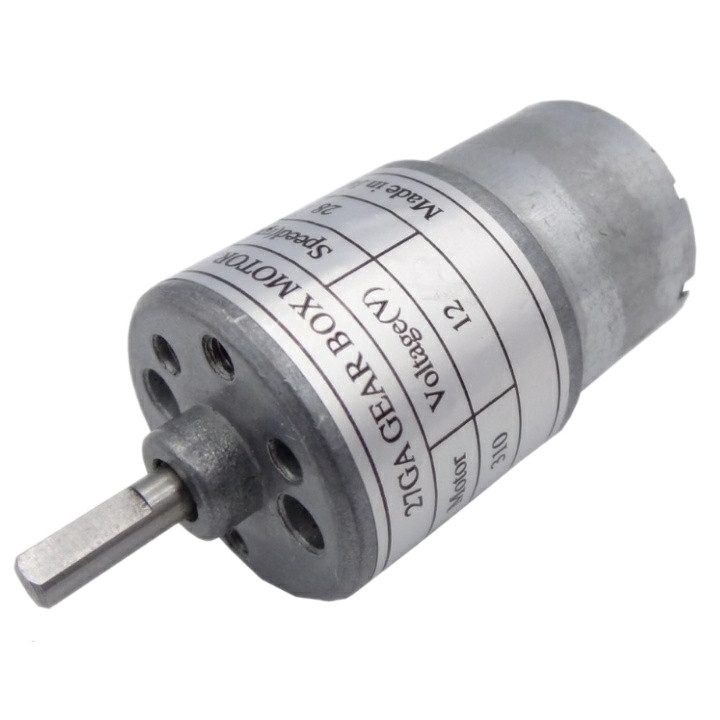 موتور گیربکس مدل 12V 28RPM