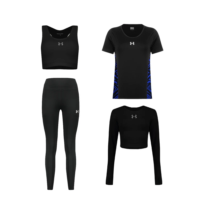 ست چهار تکه لباس ورزشی زنانه مدل 4104-7201-1801-63