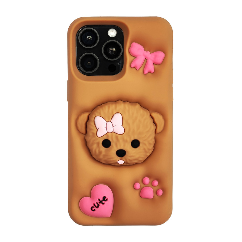 کاور مدل Cute Dog مناسب برای گوشی موبایل اپل iphone 15 Pro Max