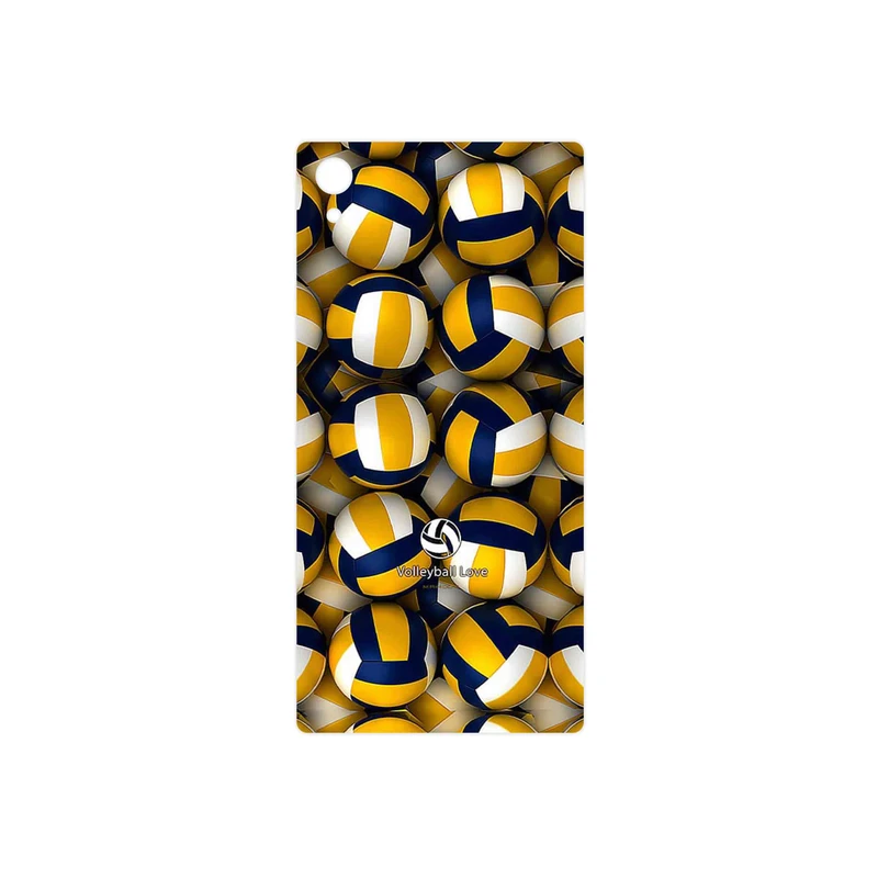 برچسب پوششی ماهوت مدل Volleyball مناسب برای گوشی موبایل سونی Xperia Z5