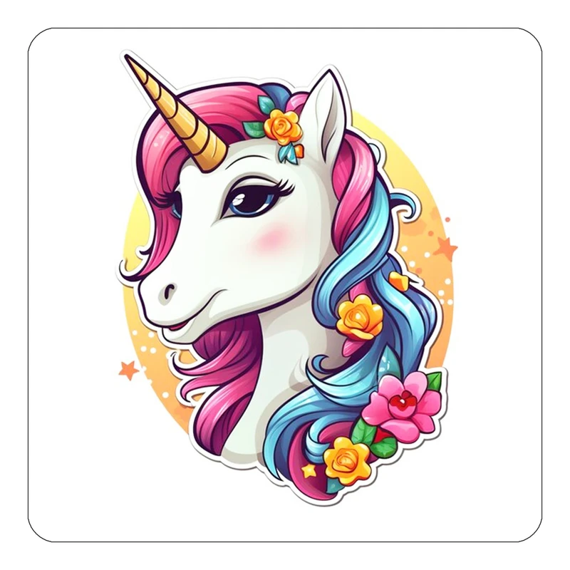 مگنت کاکتی طرح اسب تک شاخ و یونیکورن مدل mp31212