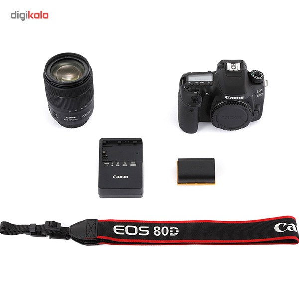 مشخصات، قیمت و خرید دوربین دیجیتال کانن مدل Eos 80D EF S به همراه 