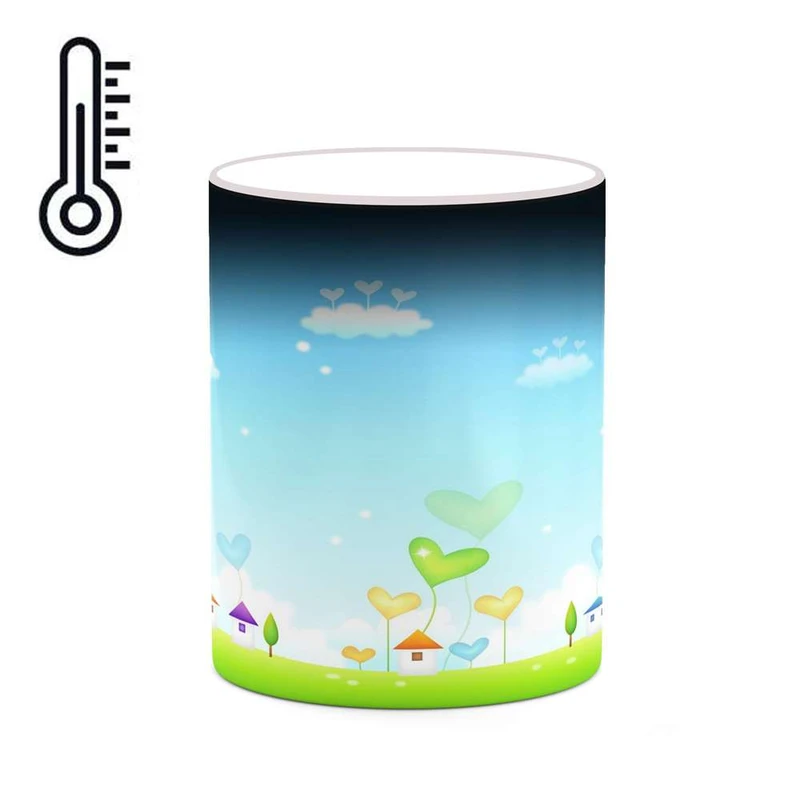 ماگ حرارتی کاکتی مدل دنیای فانتزی کد mgh18680