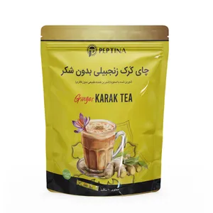چای کرک زنجبیل بدون شکر پپتینا - 200 گرم بسته 20 عددی
