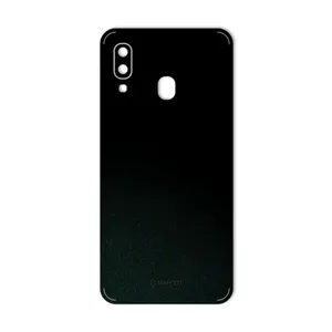 MAHOOT Black-Suede Cover Sticker for Samsung Galaxy A40