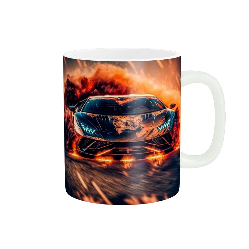 ماگ پاد آفرین طرح جذاب ماشین لاکچری کد 1391