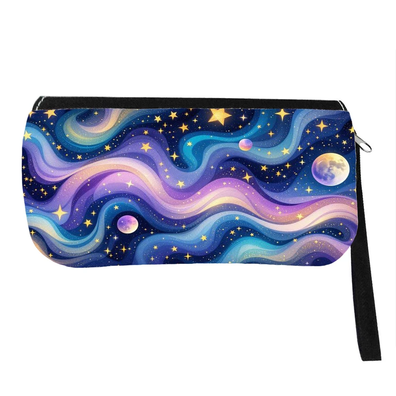 جامدادی پاد آفرین مدل فانتزی طرح آسمان و ابر و ماه کد p800