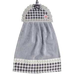 حوله آشپزخانه منسوجات خسروشاهی برتر مدل عروس طرح پیچازی کد HL25 سایز 45x35 سانتی متر